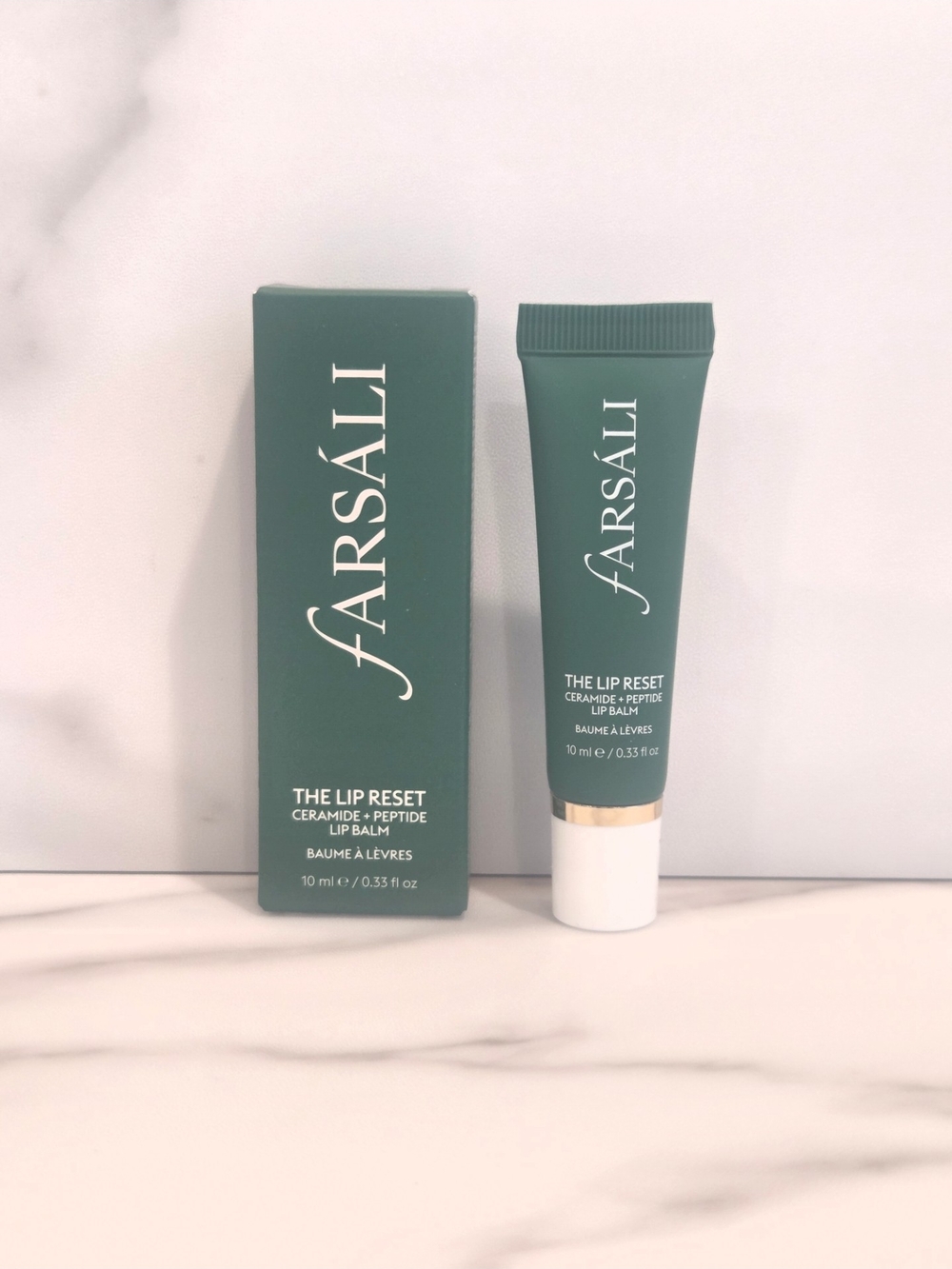 FARSALI The Lip Reset Ceramide + Peptide Lip Balm 10ml Full Sz - NEW IN BOX